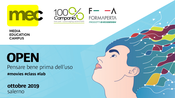 100% Campania e FormAperta – sponsor ufficiali del MEC – Media Education Campus